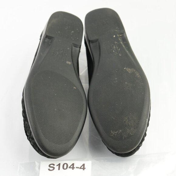 SAS Womens Simplify Loafers Size 8.5 M Black Leather Python Diabetic Flat Shoes - Picture 8 of 12
